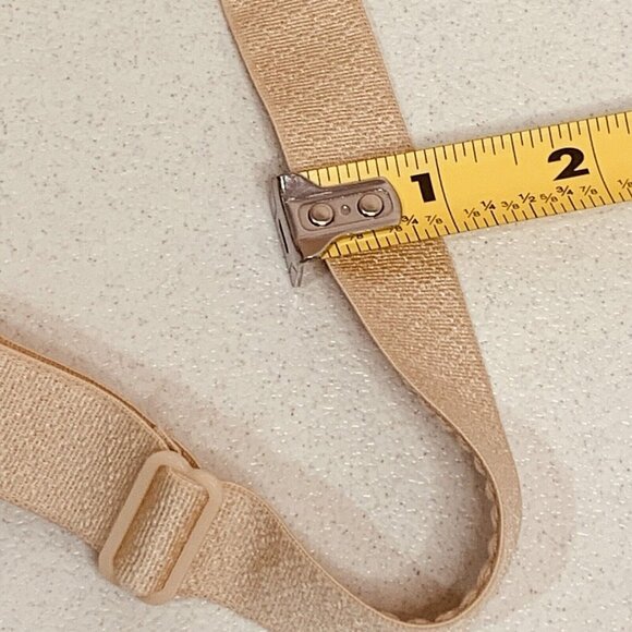 Vanity Fair Beauty Back Bra 44C Beige 76380 Embroidered Detail Smoothing - Picture 9 of 9